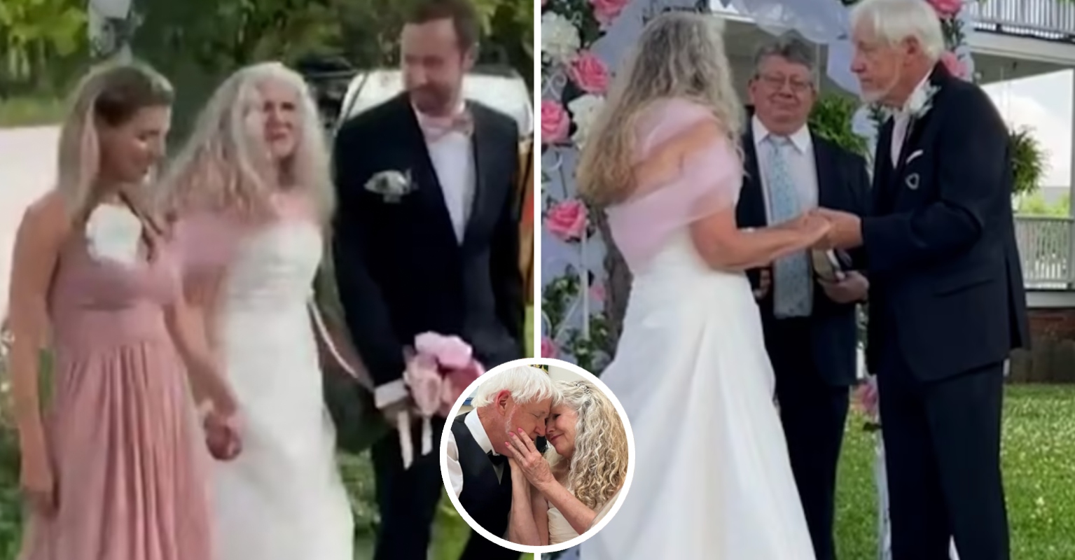 Bride Who Beat Cancer Walks Down The Aisle With Doctors Who Saved Her Life