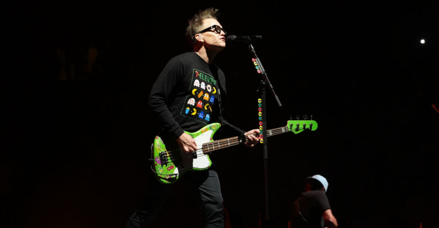 Son of billionaire on missing sub speaks out after attending Blink-182 concert amid search for his father