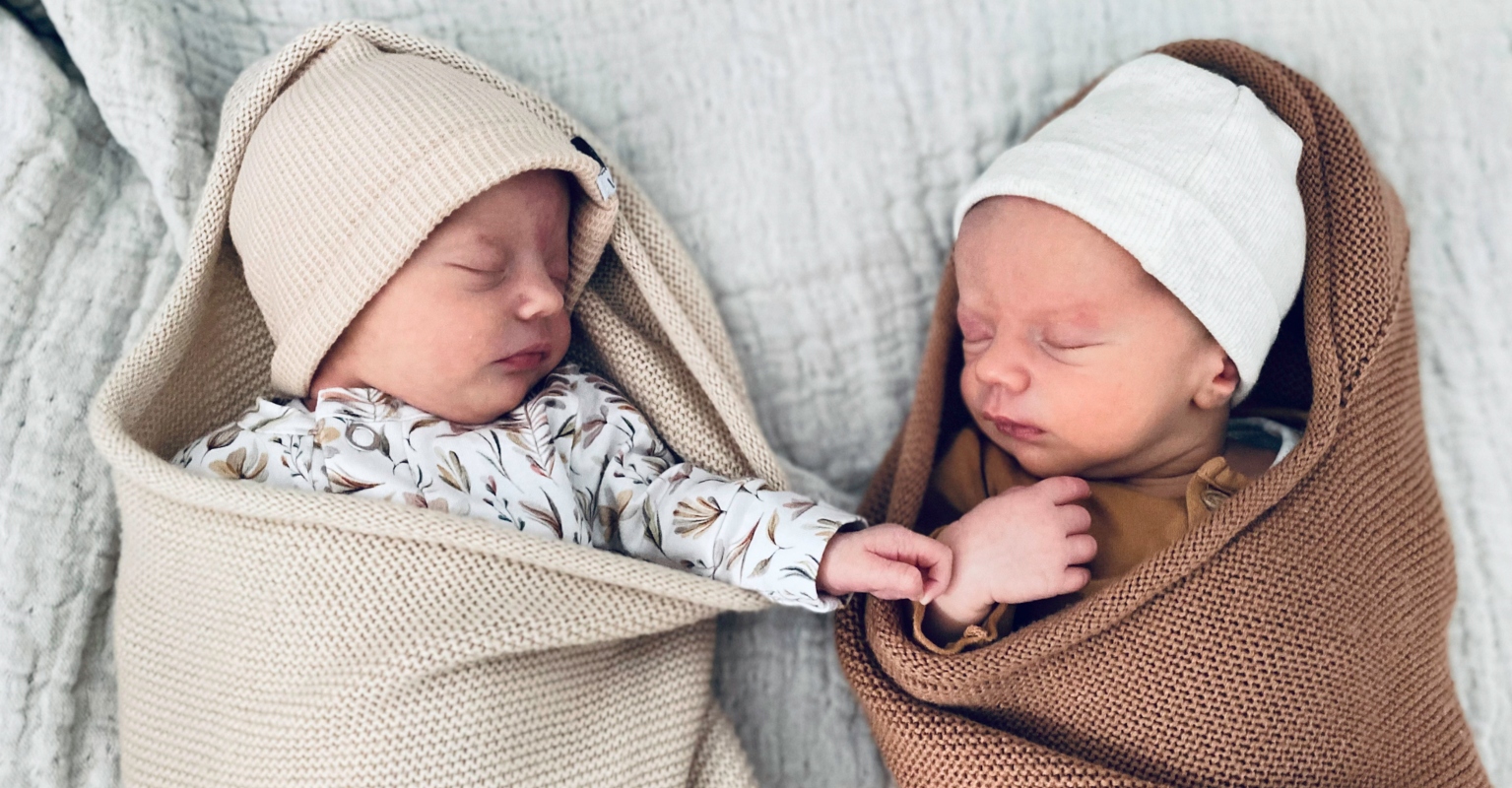 Mom says she accidentally named her twins after TV characters and fears people will mock her for it