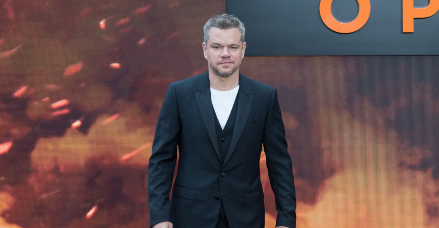 Matt Damon says he ‘fell into a depression’ while filming a movie