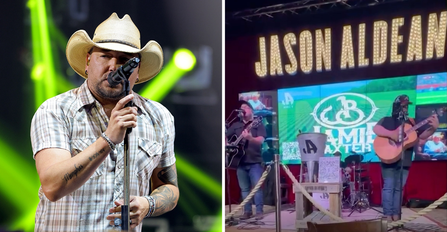Band Plays Jason Aldean's Song 'Try That In A Small Town' At His Bar