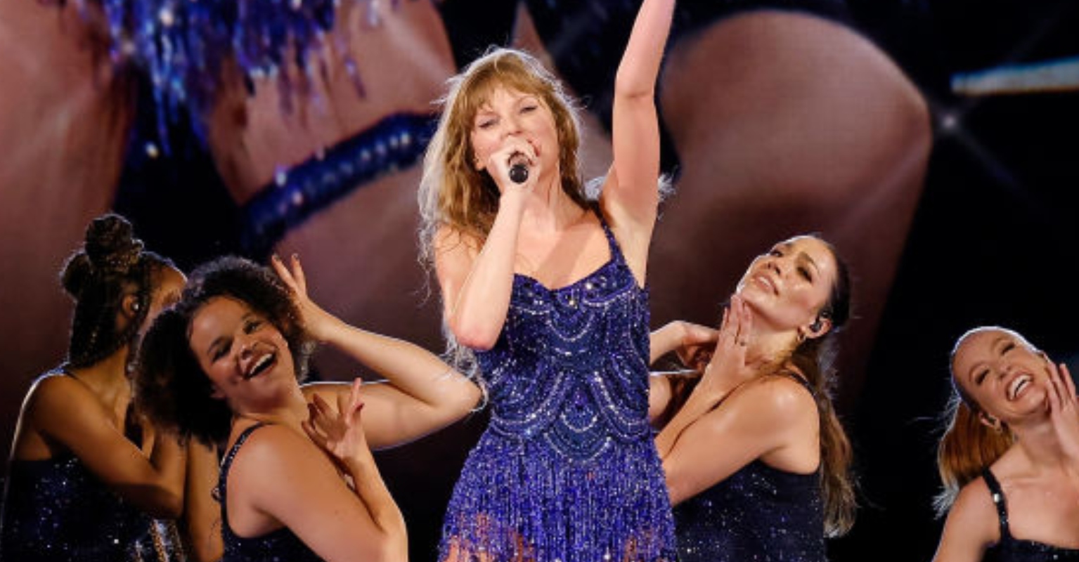 Woman turns up to Taylor Swift concert in disguise because she called in sick to work