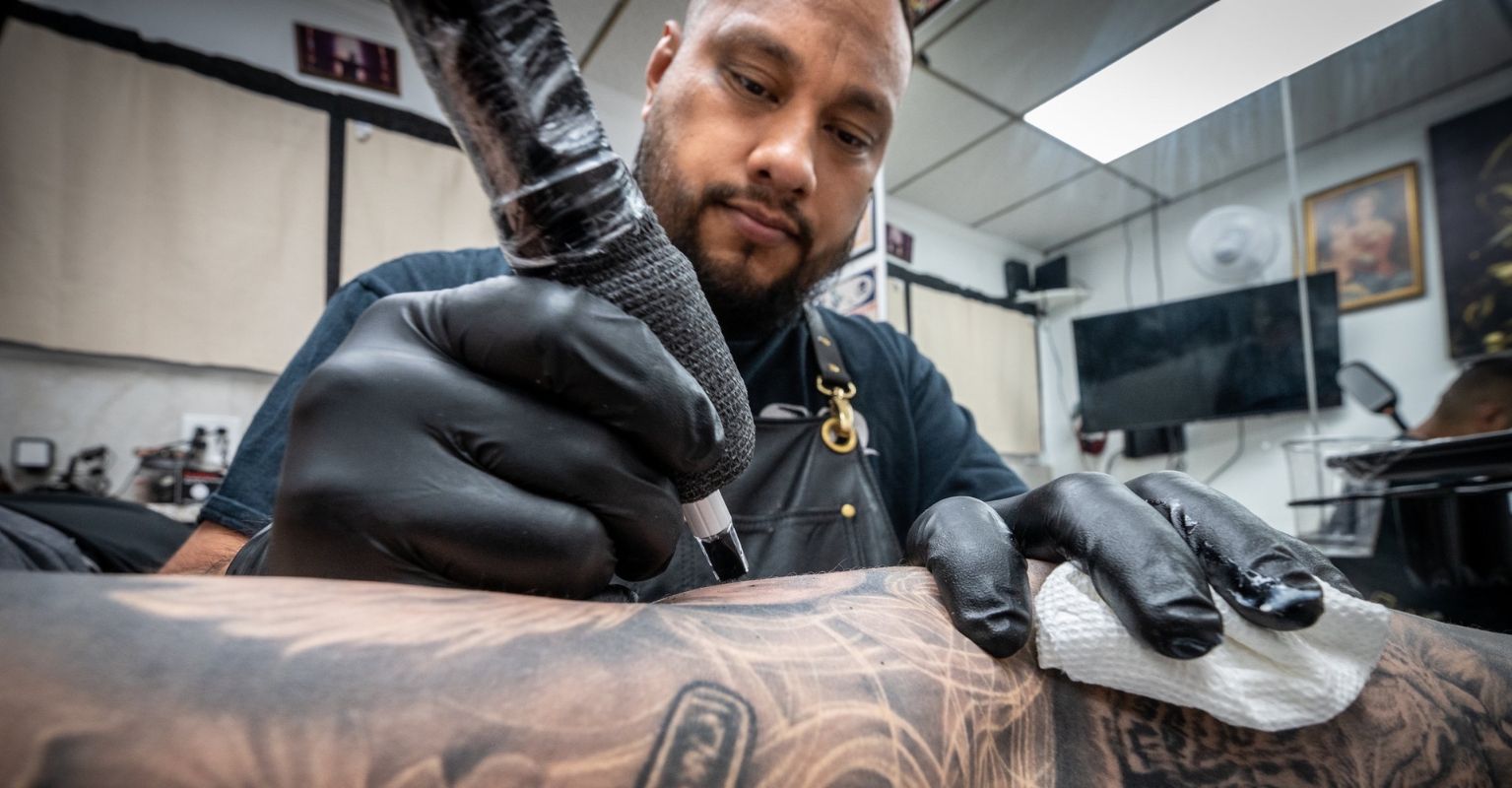 Woman gets portrait of partner tattooed on her face after being 'cheated on'