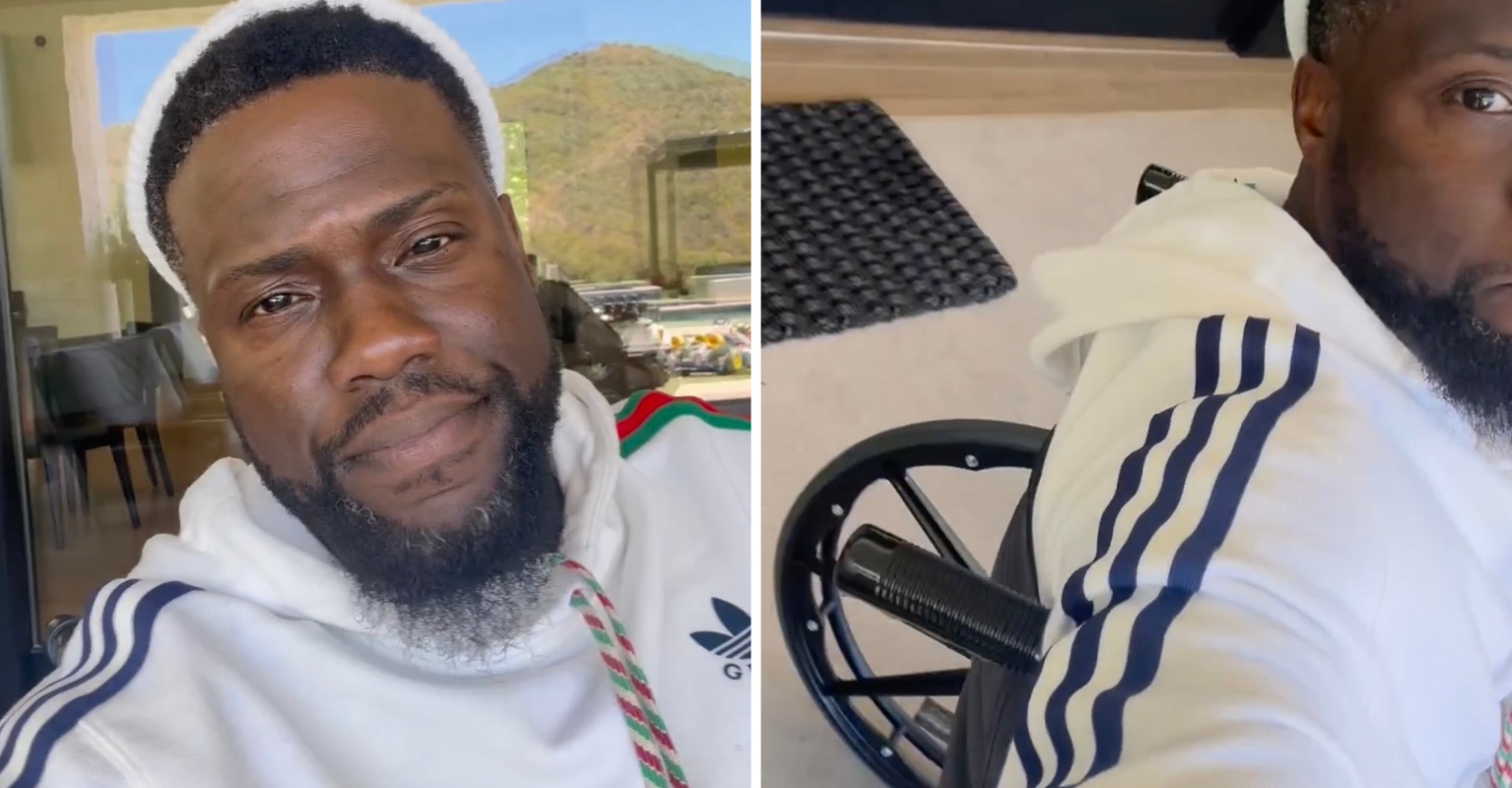 Kevin Hart Issues Statement After Being Left Unable To Walk And In A