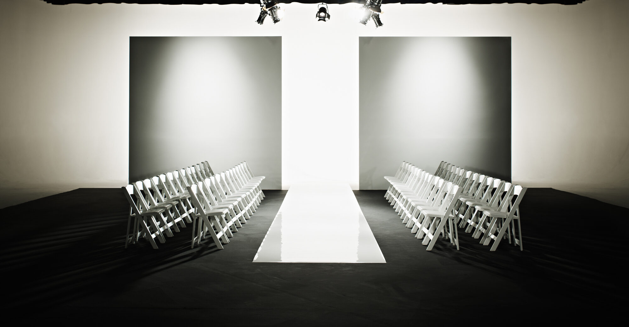 Fashion week impostor walks the catwalk in a trash bag - no one notices until they're floored by security