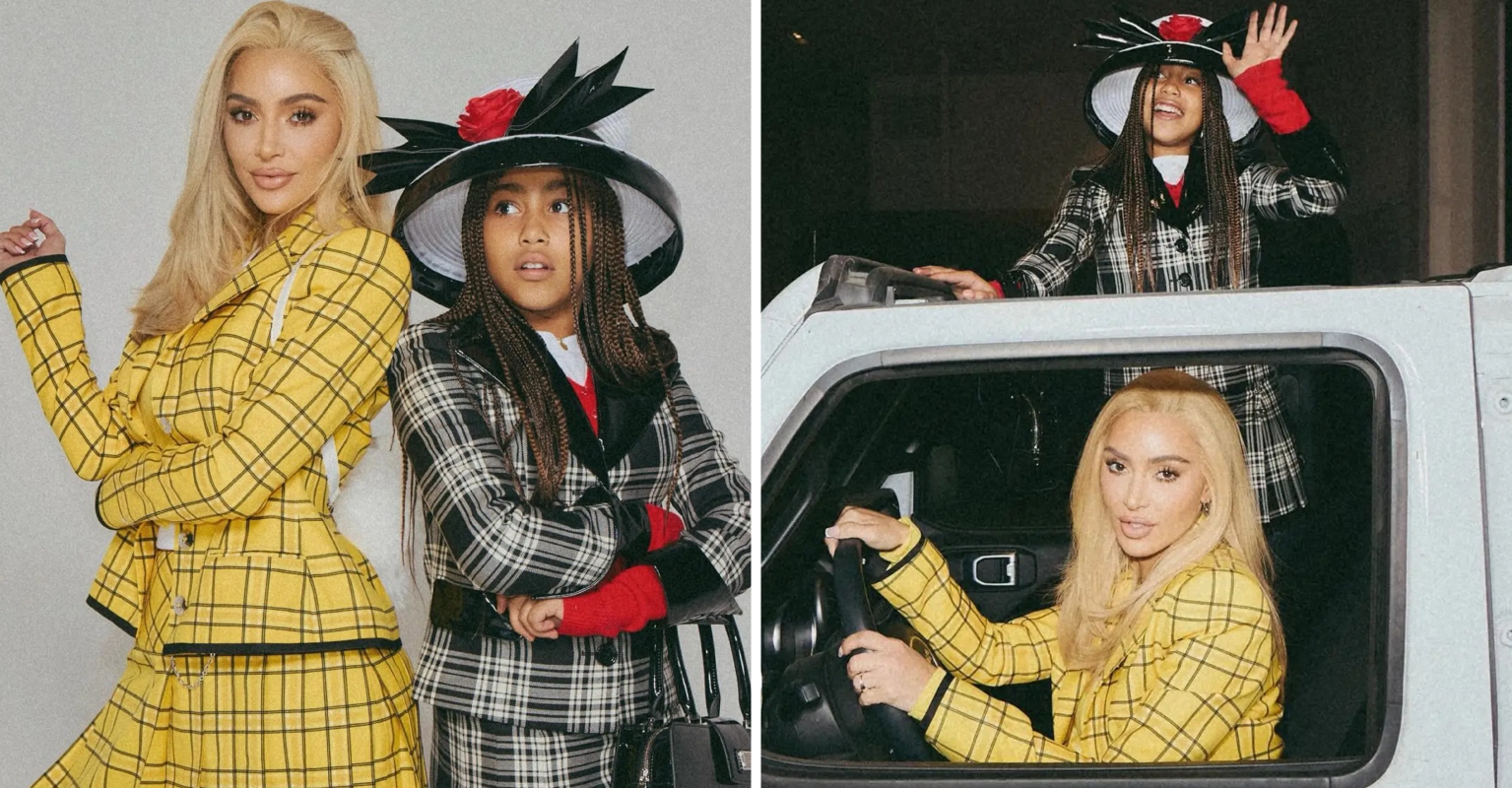 Kim Kardashian And Daughter North West Win Halloween With 'Clueless