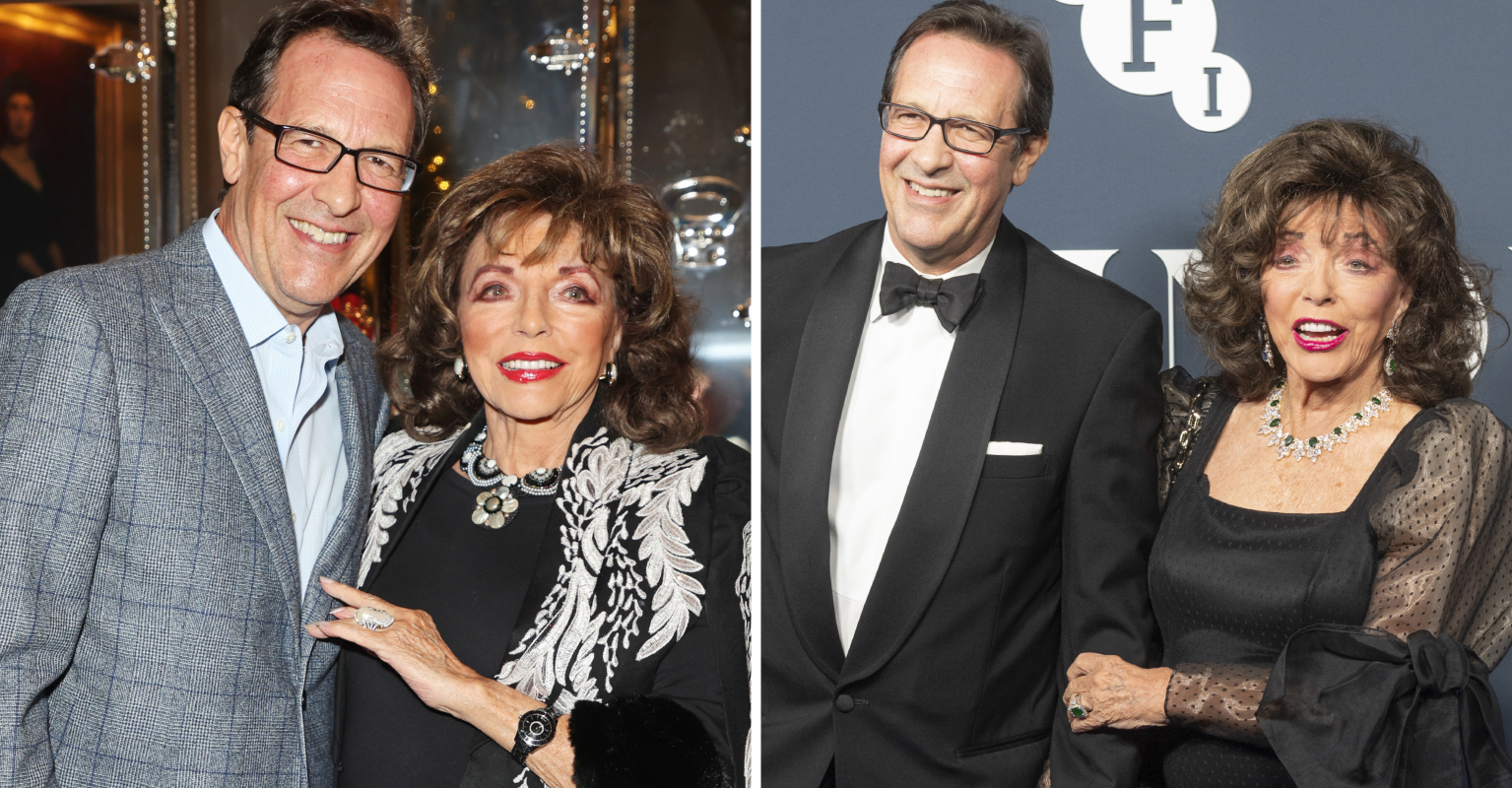Joan Collins, 90, Addresses 32-Year Age Gap With 5th Husband