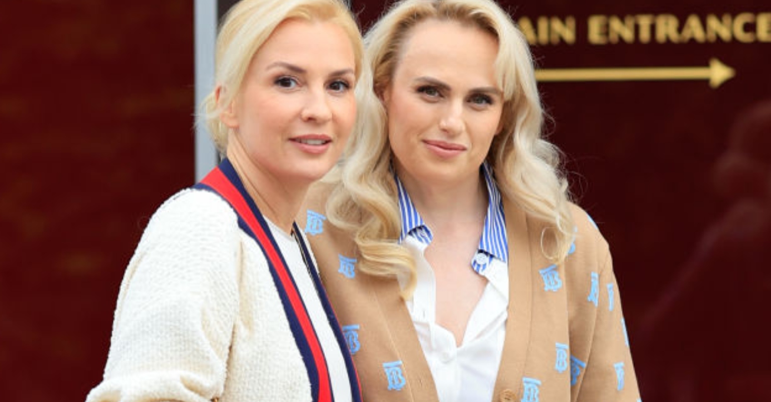Rebel Wilson shares adorable photo of her kissing her fiancée Ramona Agruma