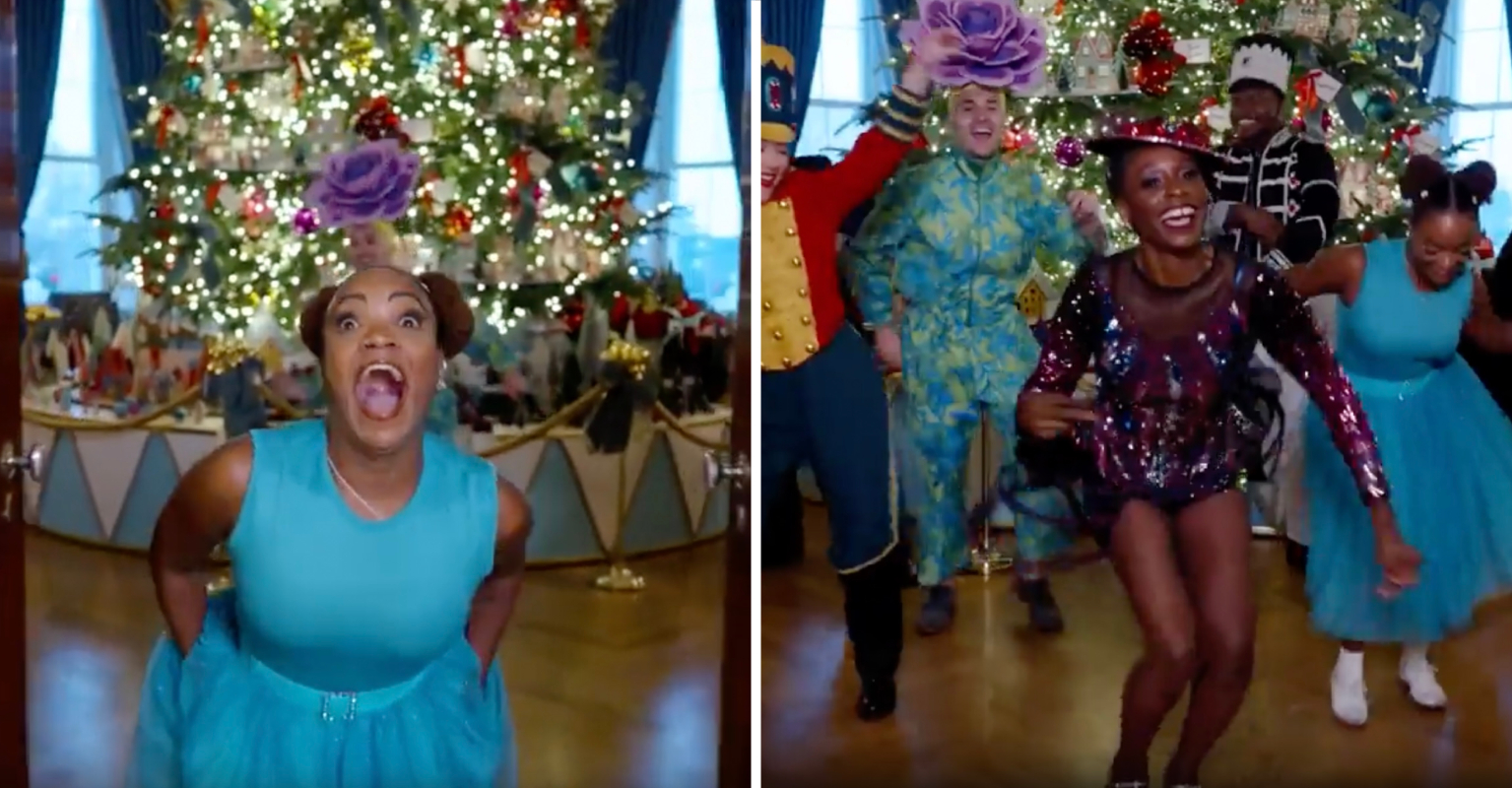 Jill Biden Roasted Over 'Utterly Tacky' White House Christmas Video