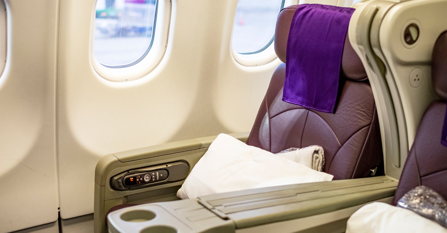 Business class passenger praised for turning down 'entitled' woman's demand he swaps with her husband in economy