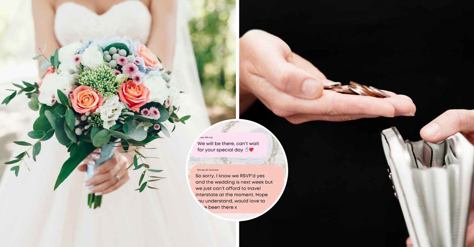 Bride Sparks Debate After Charging No Show Fee To Guest bride-sparks-debate-after-charging-no-show-fee-to-guest