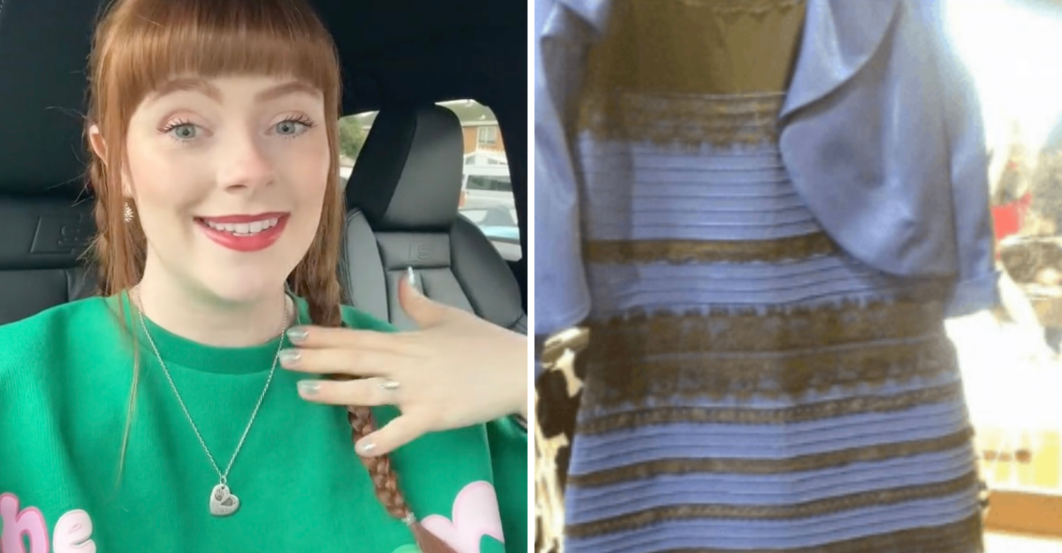 Woman Says Her Nails Are The New 'Blue And Black Dress' After People