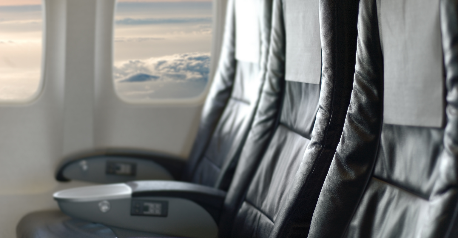 Model who called for planes to have bigger seats hits back at trolls who told her to 'buy two seats'